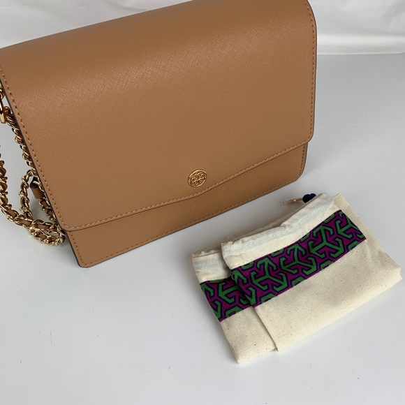 New Tory Burch Robinson Convertible Shoulder Bag - Picture 4 of 8